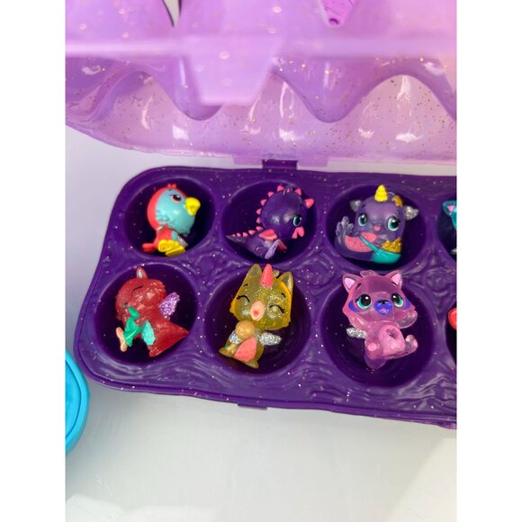 Hatchimal Lot 33 Figures 2 Egg Storage Containers 1 Lg Carrier Animal Toy Gift - Picture 6 of 16